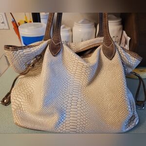 Freebird OG Mara  Snakeskin Tote Bag